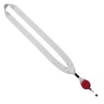 3/4" Cotton Lanyard with Metal Crimp & Retractable Badge Reel - 7
