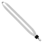 3/4" Cotton Lanyard with Plastic Clamshell & Swivel Snap Hook - 2