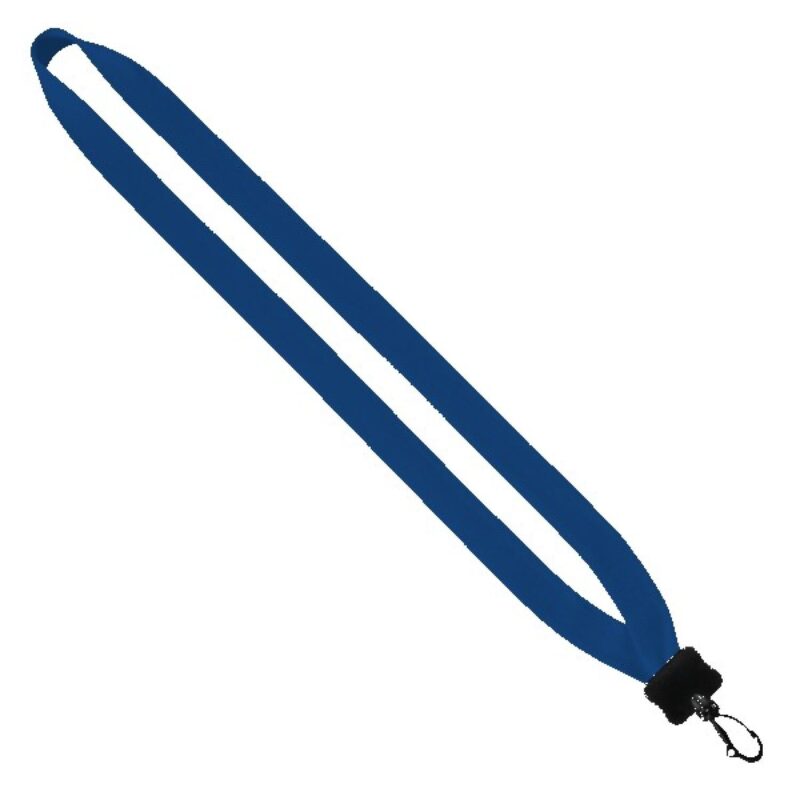 3/4" Cotton Lanyard with Plastic Clamshell & Swivel Snap Hook - 5