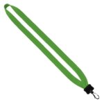 3/4" Cotton Lanyard with Plastic Clamshell & Swivel Snap Hook - 9