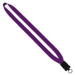 3/4" Cotton Lanyard with Plastic Snap-Buckle Release & O-Ring - 5