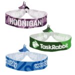 3/4" Dye-Sublimated Fold Over Elastic Hair Tie