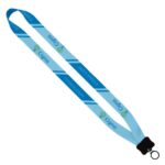 3/4" Dye-Sublimated Waffle Weave Lanyard - 2