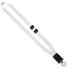 3/4" Dye-Sublimated Waffle Weave Lanyard - 3