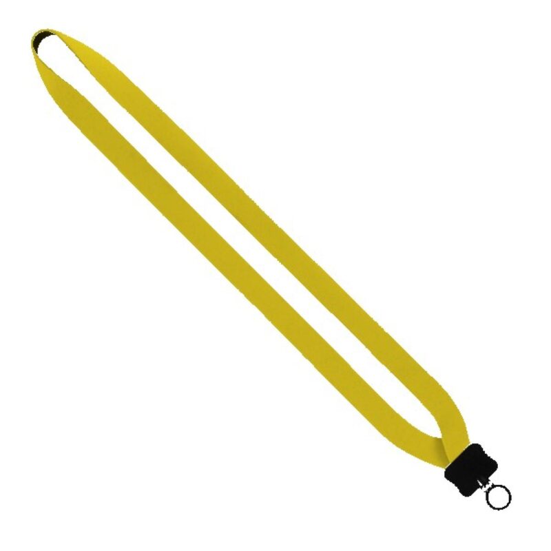 3/4" Neoprene Lanyard with Plastic Clamshell & O-Ring - 1