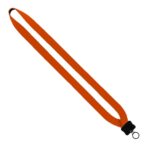 3/4" Neoprene Lanyard with Plastic Clamshell & O-Ring - 5