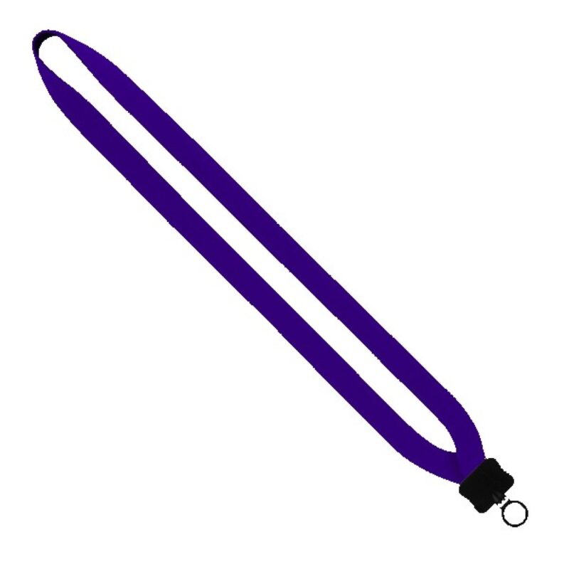 3/4" Neoprene Lanyard with Plastic Clamshell & O-Ring - 6