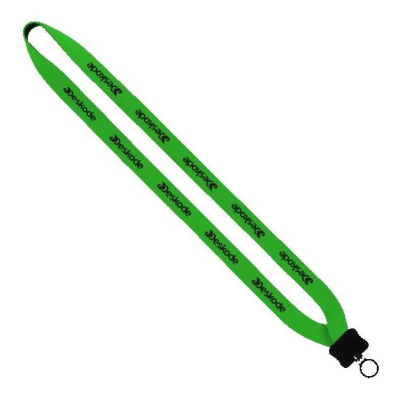 3/4" Neoprene Lanyard with Plastic Clamshell & O-Ring