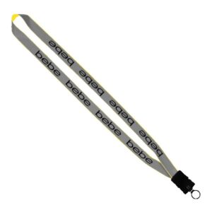 3/4" Reflective Lanyard with Buckle Release