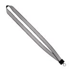 3/4" Reflective Lanyard with Plastic Clamshell & O-Ring - 1
