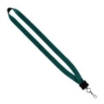 3/4" Smooth Nylon Lanyard with Plastic Clamshell