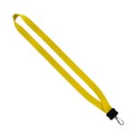 3/4" Smooth Nylon Lanyard with Plastic Clamshell & Swivel Snap Hook - 1