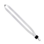 3/4" Smooth Nylon Lanyard with Plastic Clamshell & Swivel Snap Hook - 4