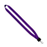 3/4" Smooth Nylon Lanyard with Plastic Clamshell & Swivel Snap Hook - 5