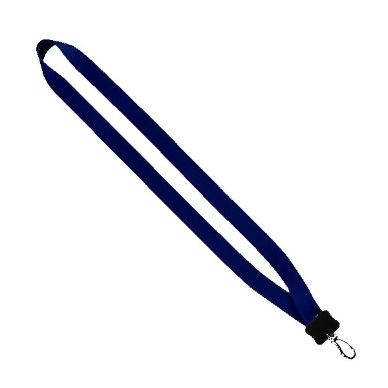 3/4" Smooth Nylon Lanyard with Plastic Clamshell & Swivel Snap Hook - 7