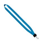 3/4" Smooth Nylon Lanyard with Plastic Clamshell & Swivel Snap Hook - 9
