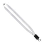 3/4" Smooth Nylon Lanyard with Snap-Buckle Release & O-Ring - 2