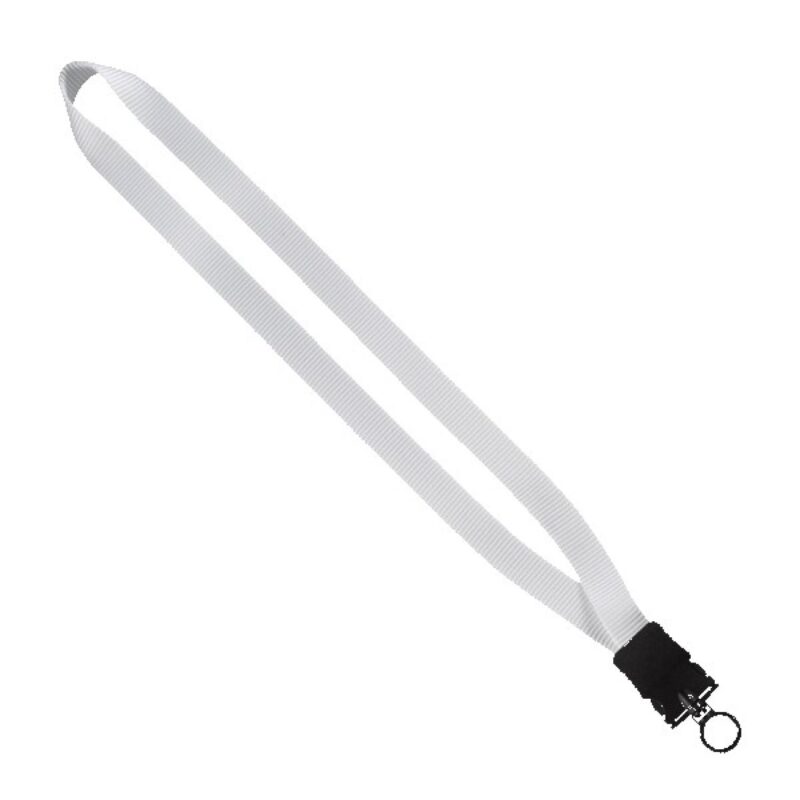 3/4" Smooth Nylon Lanyard with Snap-Buckle Release & O-Ring - 2
