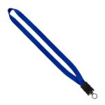 3/4" Smooth Nylon Lanyard with Snap-Buckle Release & O-Ring - 3