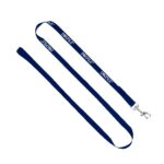 3/4" Smooth Nylon Pet Leash with Bright Metal Snap Hook - 3