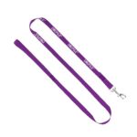3/4" Smooth Nylon Pet Leash with Bright Metal Snap Hook - 4