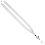 3/4" rPET Dye-Sublimated Lanyard w/ Metal Crimp & Metal Split-Ring - 7