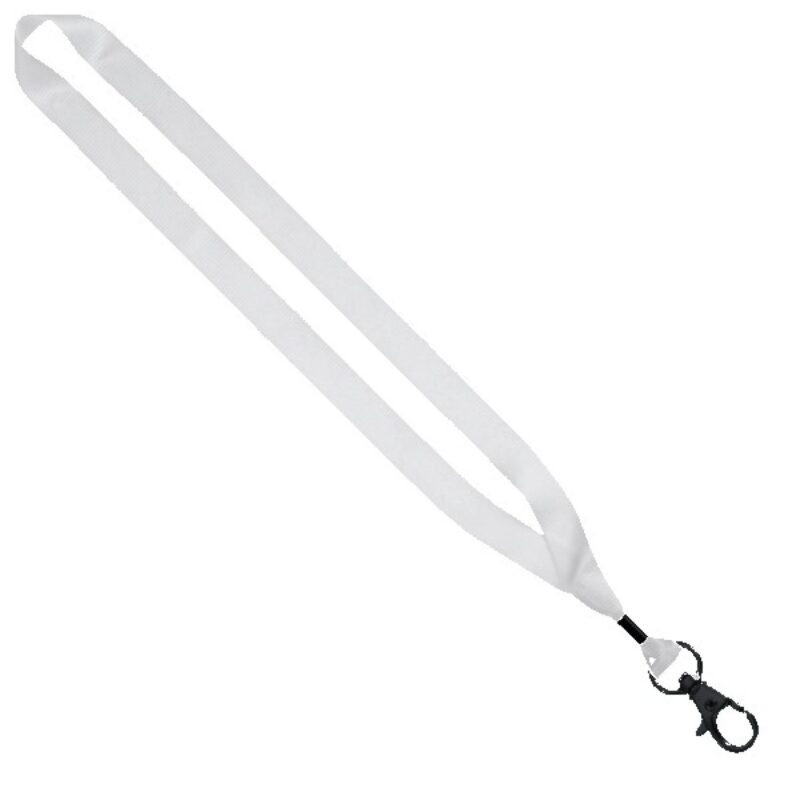 3/4" rPET Dye-Sublimated Lanyard w/ Metal Crimp & Metal Split-Ring - 8