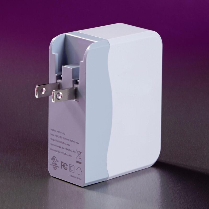 4 Port AC to USB Adaptor - 1