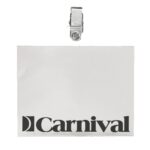4" x 3" Printed Horizontal Vinyl Pouch with Bulldog Clip - 2