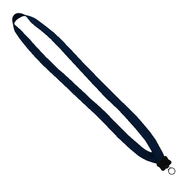 5/8" Polyester Lanyard with Plastic Clamshell & O-Ring - 3
