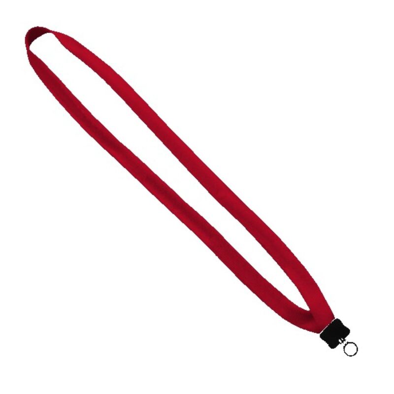 5/8" Polyester Lanyard with Plastic Clamshell & O-Ring - 4
