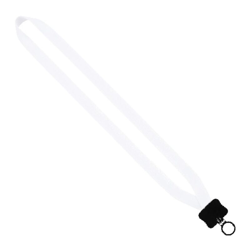 5/8" Tubular Lanyard with Plastic Clamshell & O-Ring - 1