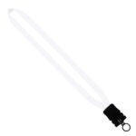 5/8" Tubular Lanyard with Plastic Snap-Buckle Release & O-Ring - 1