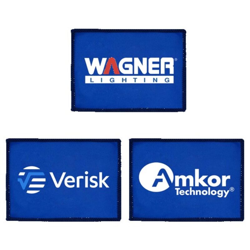 5x7 Premium Microfiber Tech Cloth in Clear Zipper Bag