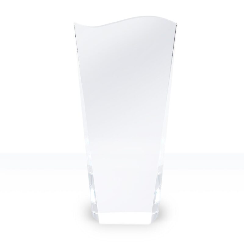 7 3/4" Clear Wave Top Award - 1