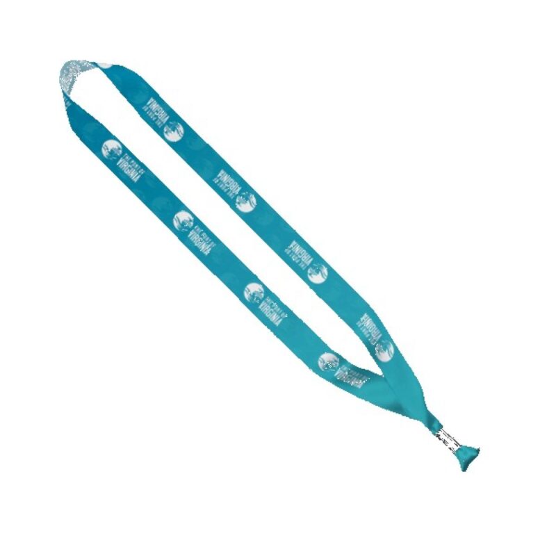 7/8" Dye-Sublimated Satin Ribbon Lanyard - 1