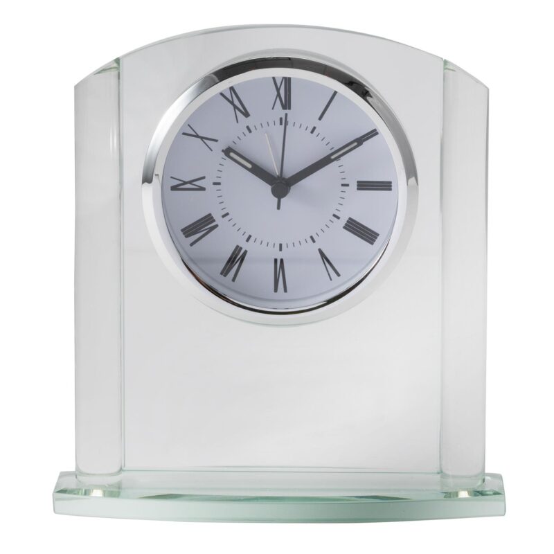 Arch Glass Desk Clock - 1