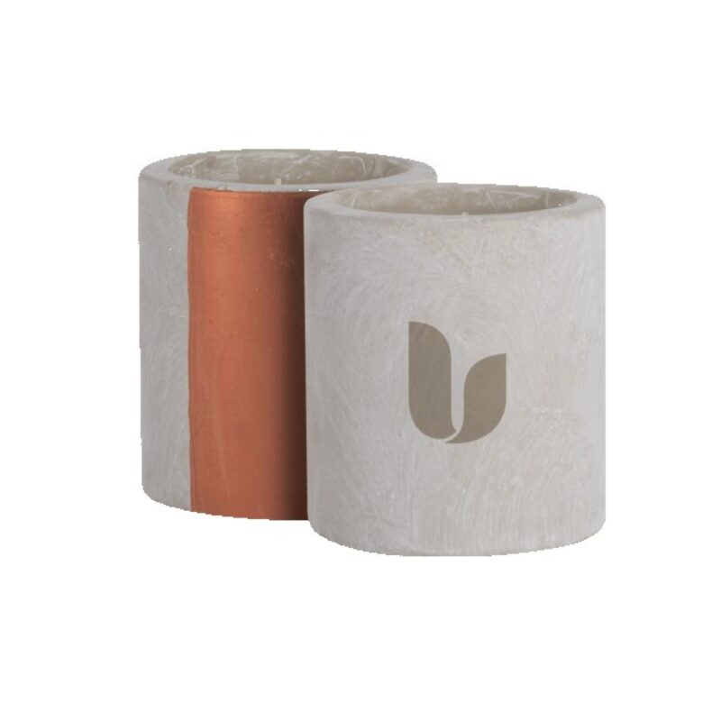 Aura 3 oz. Concrete Candle - 2