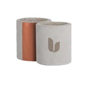 Aura 3 oz. Concrete Candle