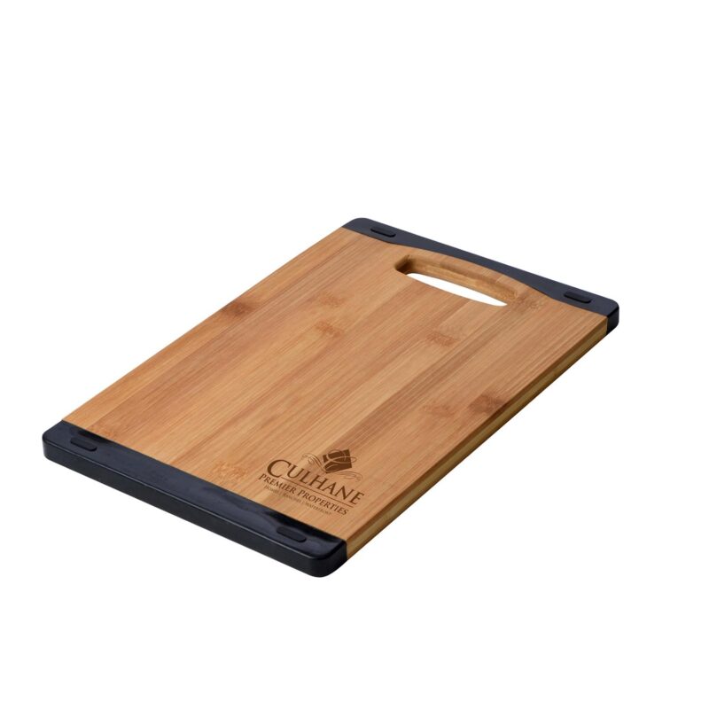 Bamboo and Silicone Cutting Board - 2