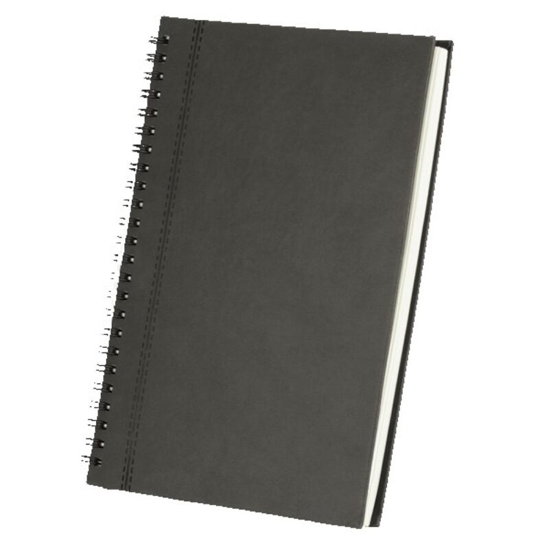 Bergamo Soft-touch Spiral Notebook - 3