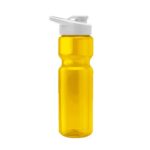 Blazer 28oz Transparent Bike Bottle w/Drink-thru Lid - 2