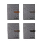 Boxelder Felt Padfolio