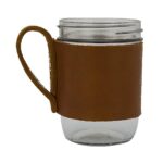 Brewster 16 oz. Wide Mason Jar & Sleeve - 1