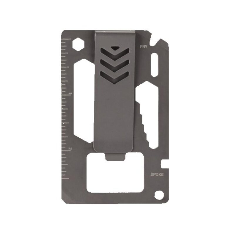 Bridger 9-in-1 Laser Engraved Money Clip Multitool - 1