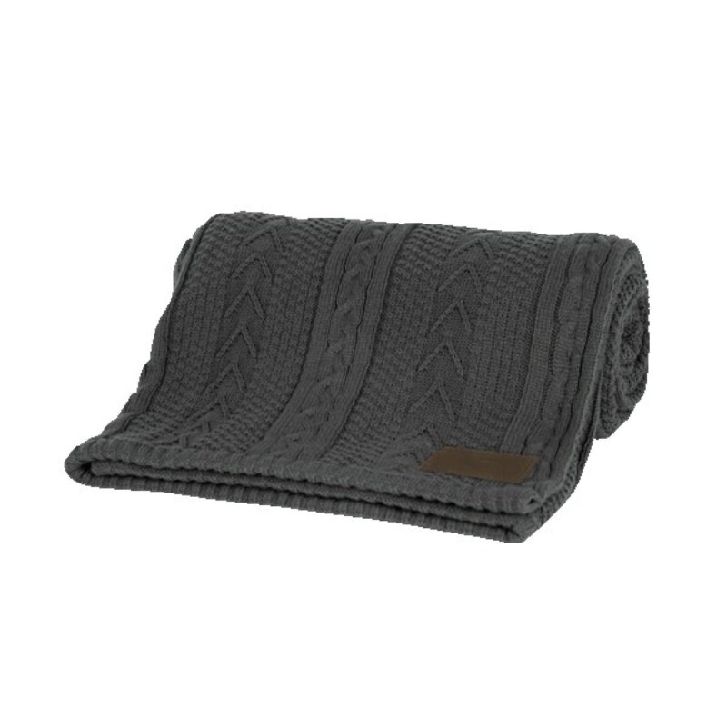 Cable Sherpa Blanket - 6
