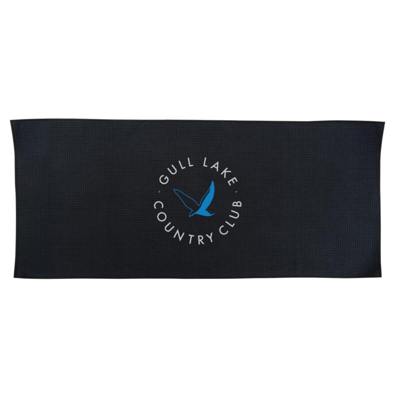 Caddy Waffle Weave Golf Towel - 4