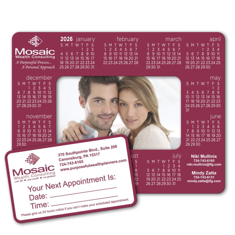 Calendar Picture Frame Magnet - 2