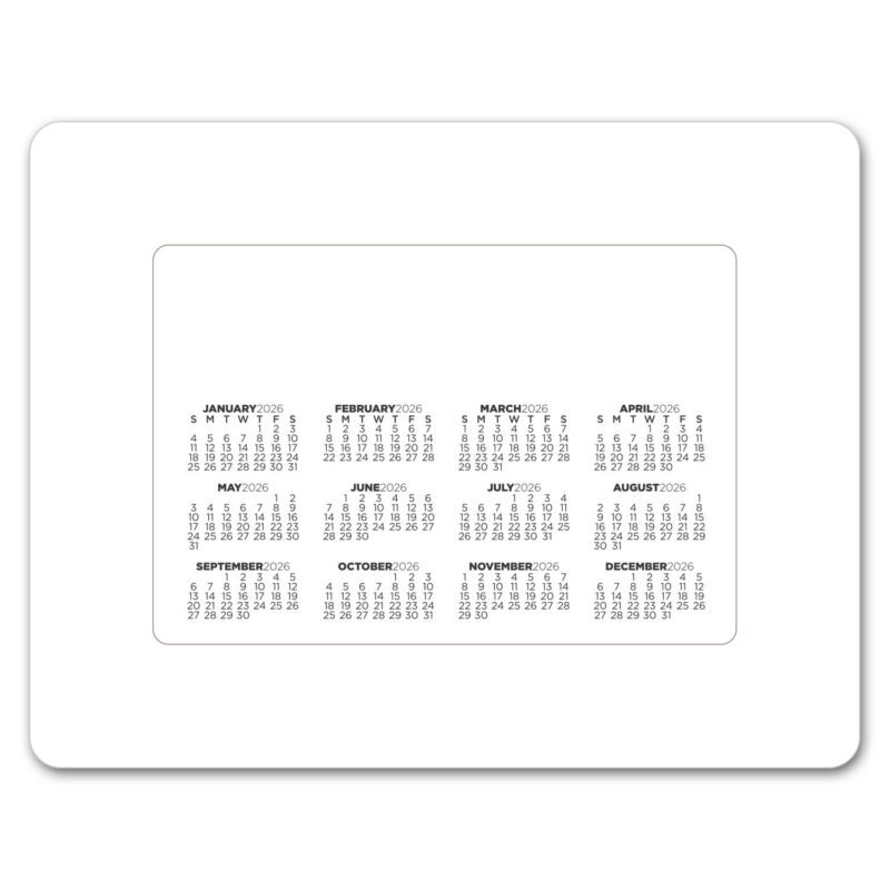 Calendar Punch Out Picture Frame - 1