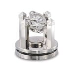Celestial Silver Gimbal Clock